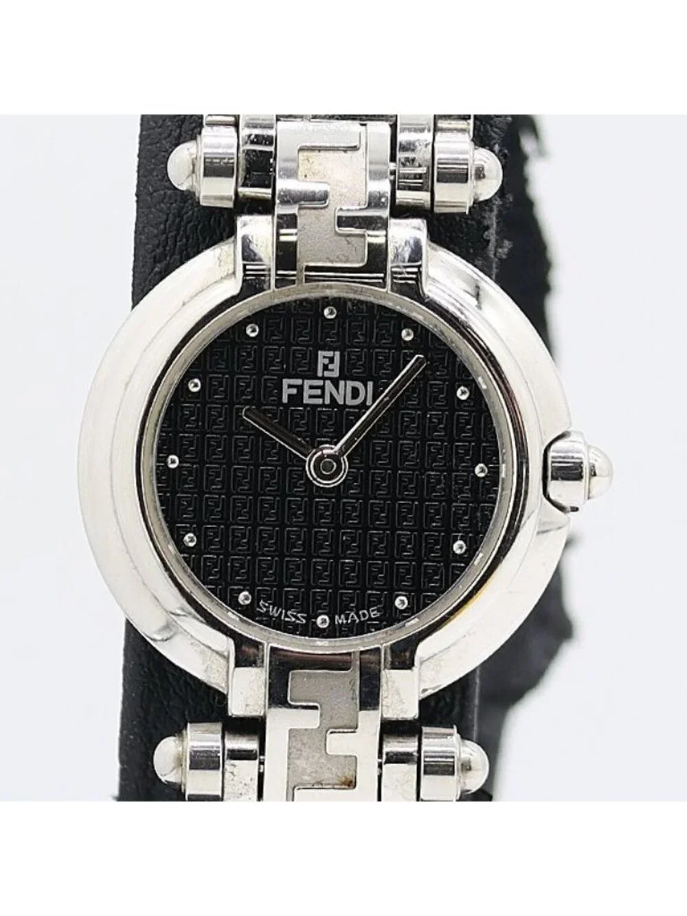 Fendi and Quartz Black Dial Watch